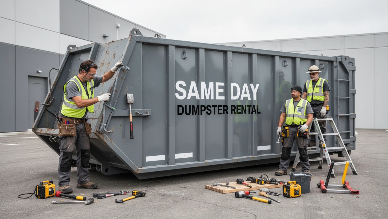 Same Day Dumpster Rental